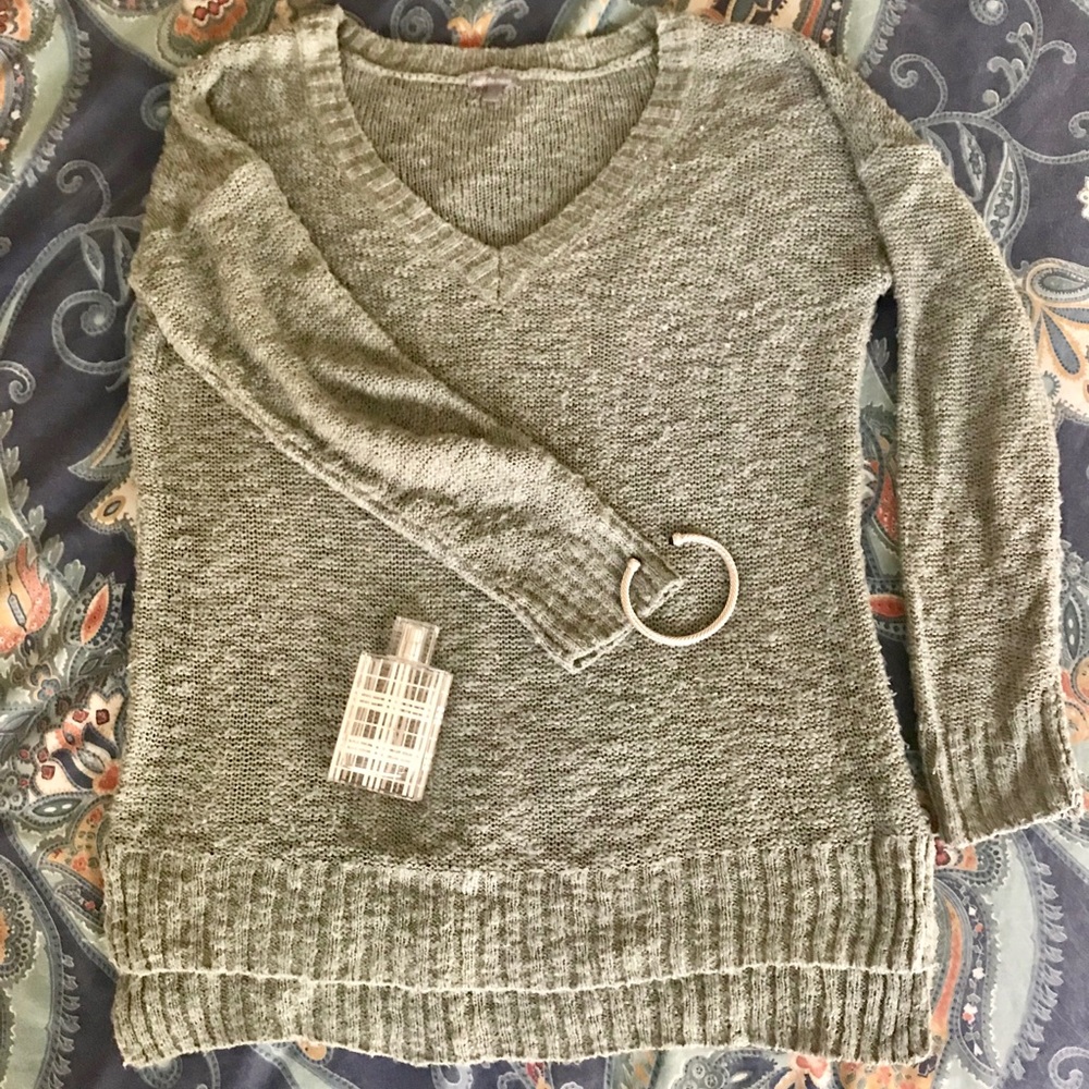 Sage green sweater